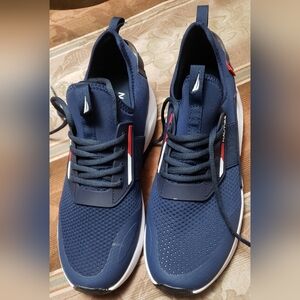 Nautica Men's Dark Blue Athletic Sneakers
